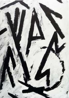 O.T. Acrly auf Papier 